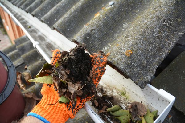 Seamless Gutter Cleaning in Westlake