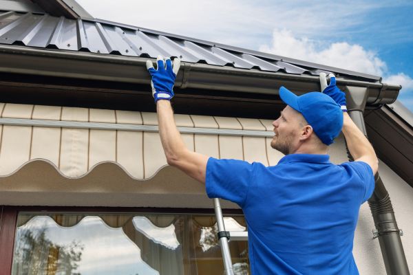Rain Gutter Maintenance in Westlake